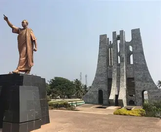 Photograph of Kwame Nkrumah Memorial Park